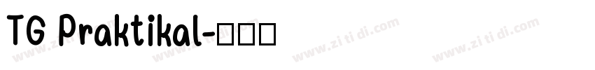 TG Praktikal字体转换